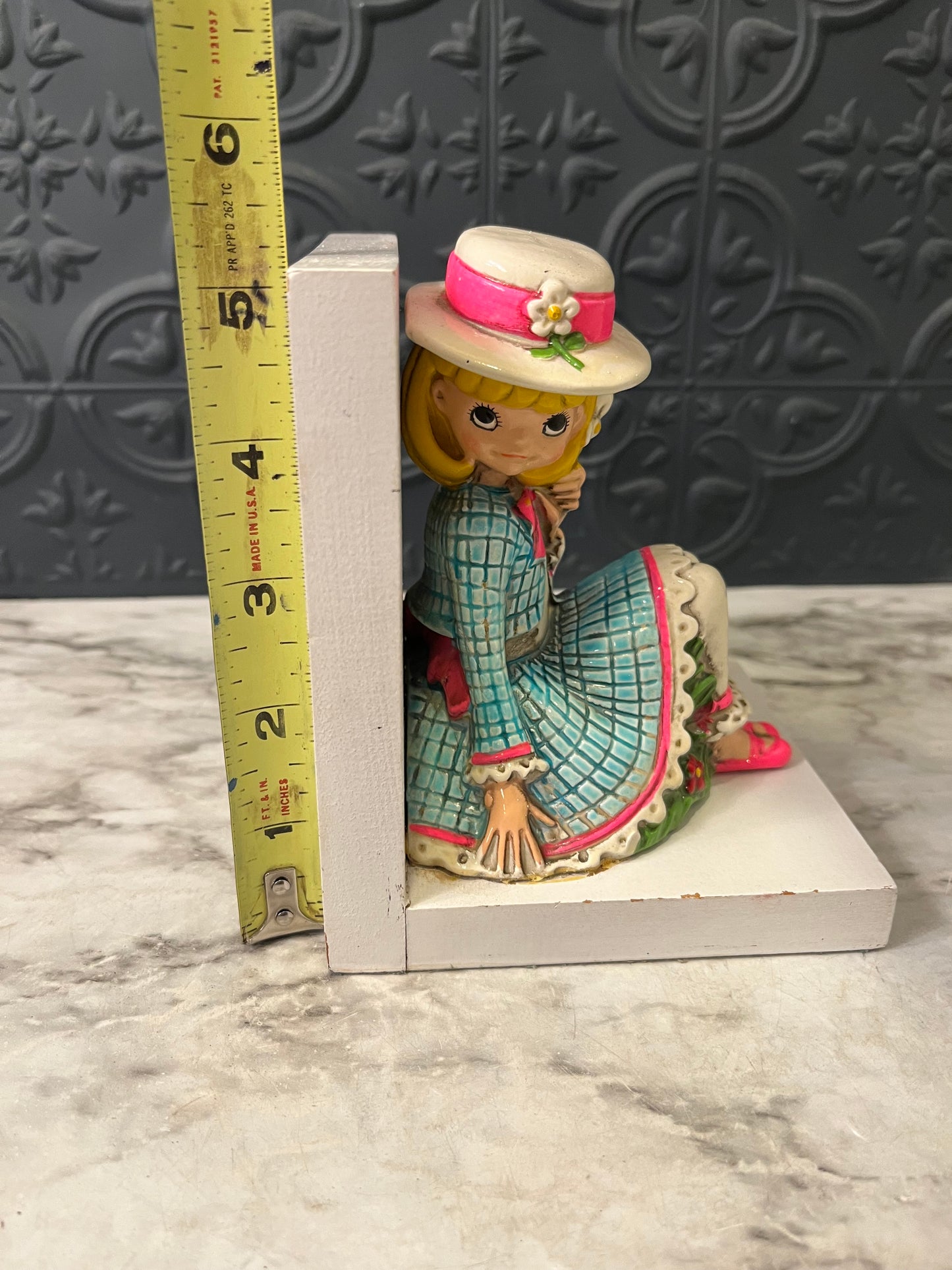 Vintage Earl Bernard Girl Bookend