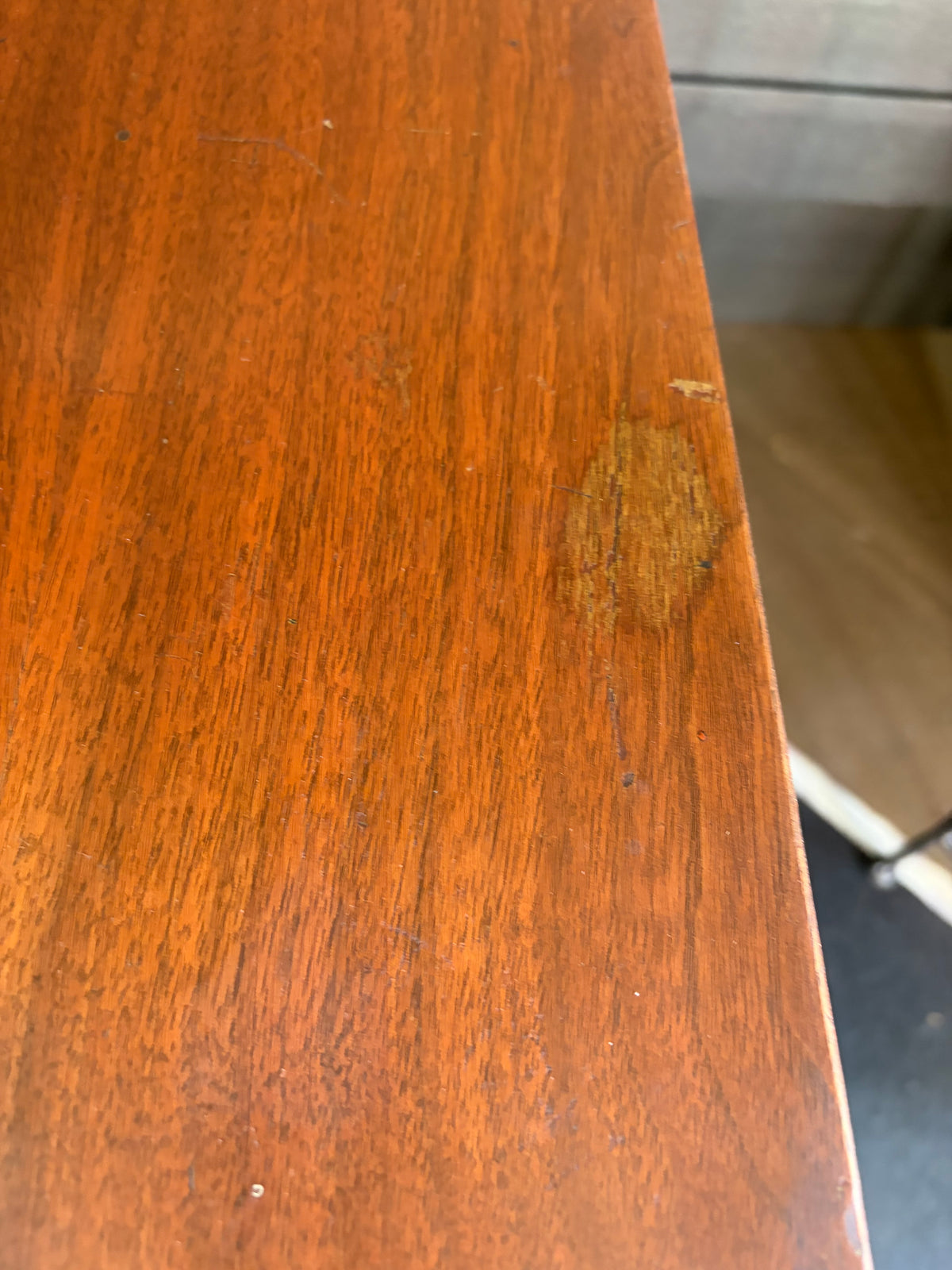 Vintage Harp Side Table