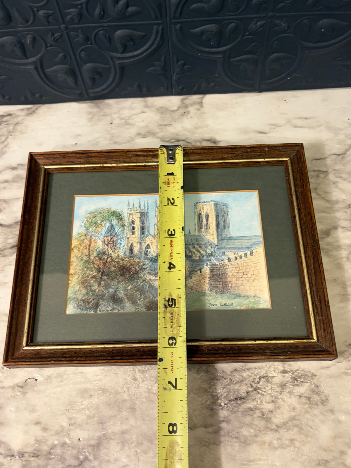 York Minster Print Framed