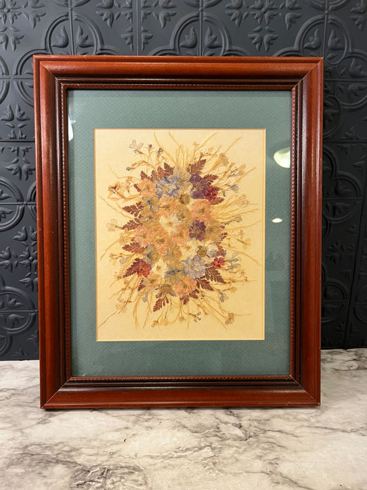 Pressed Flowers Framed