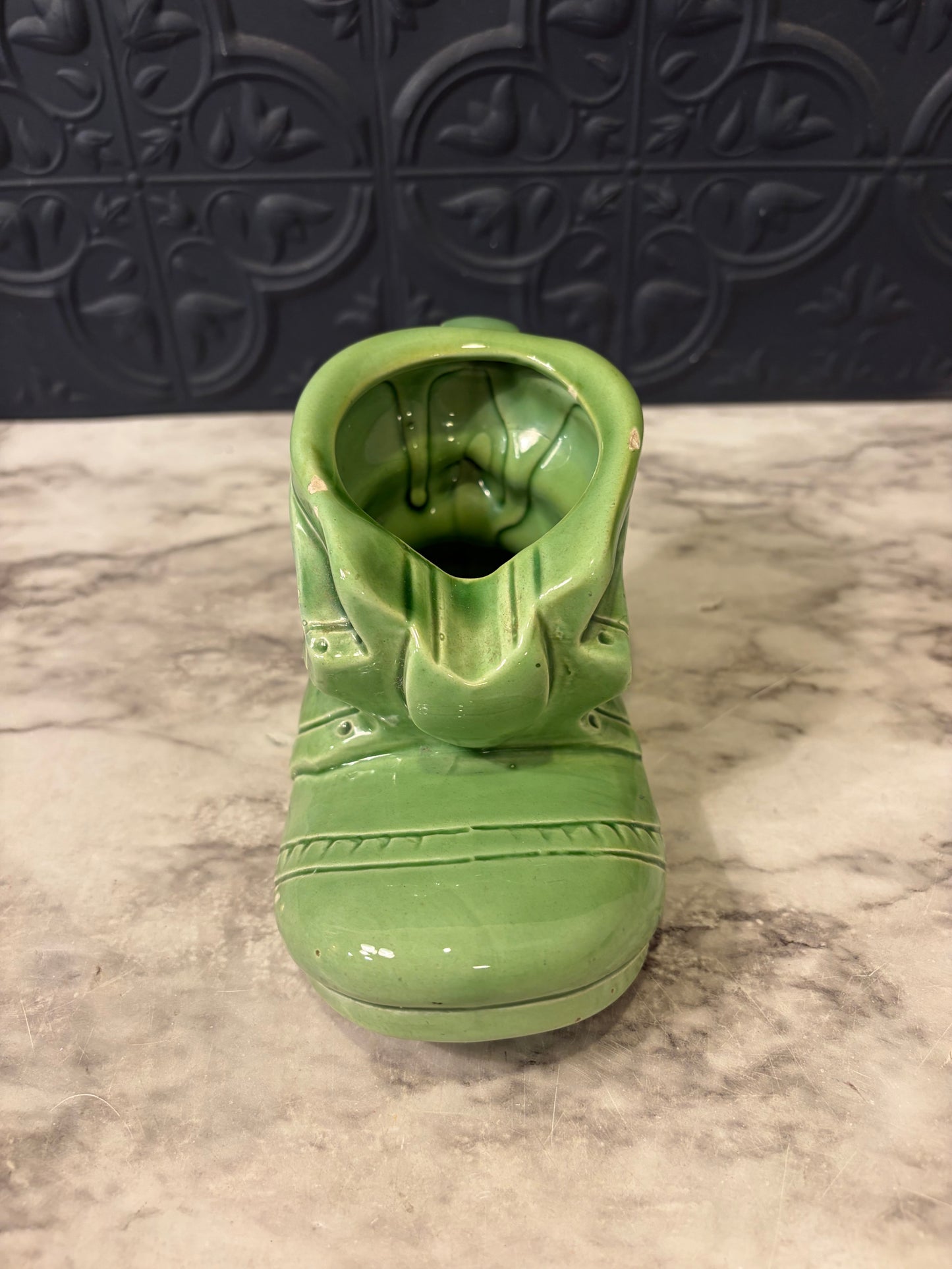 Green Boot Planter