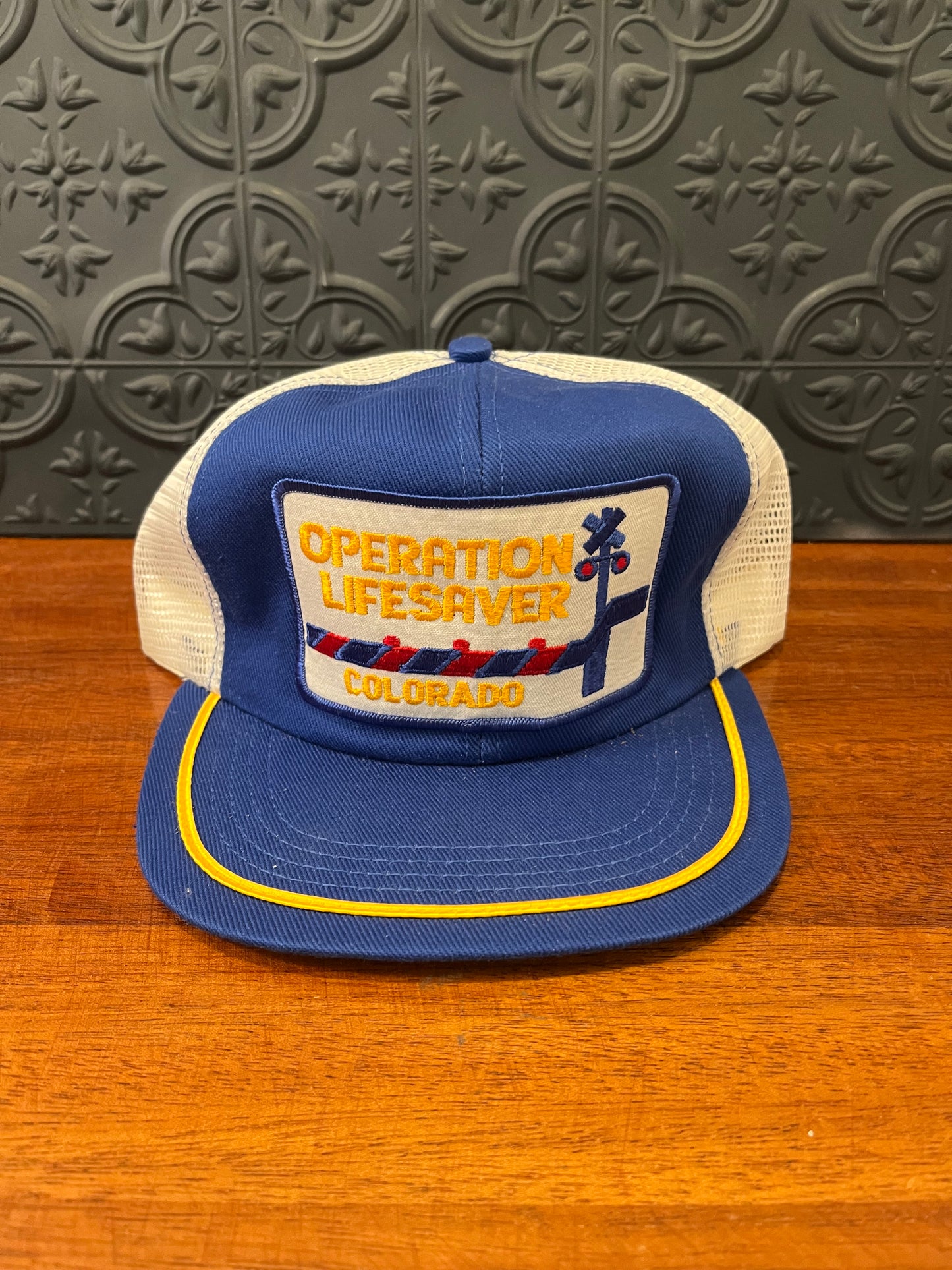 Operation Lifesaver Vintage Trucker Cap