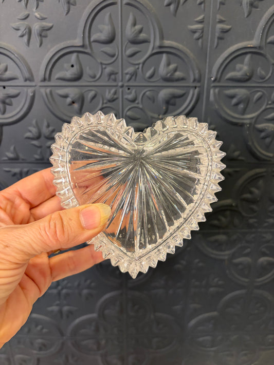 Starburst Crystal Heart Box