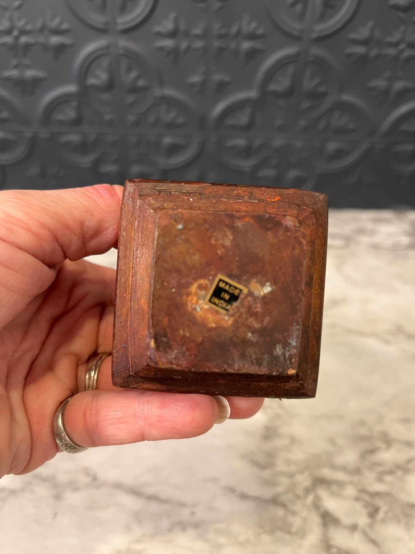 Small Metal Antique Finial/Paper Weight