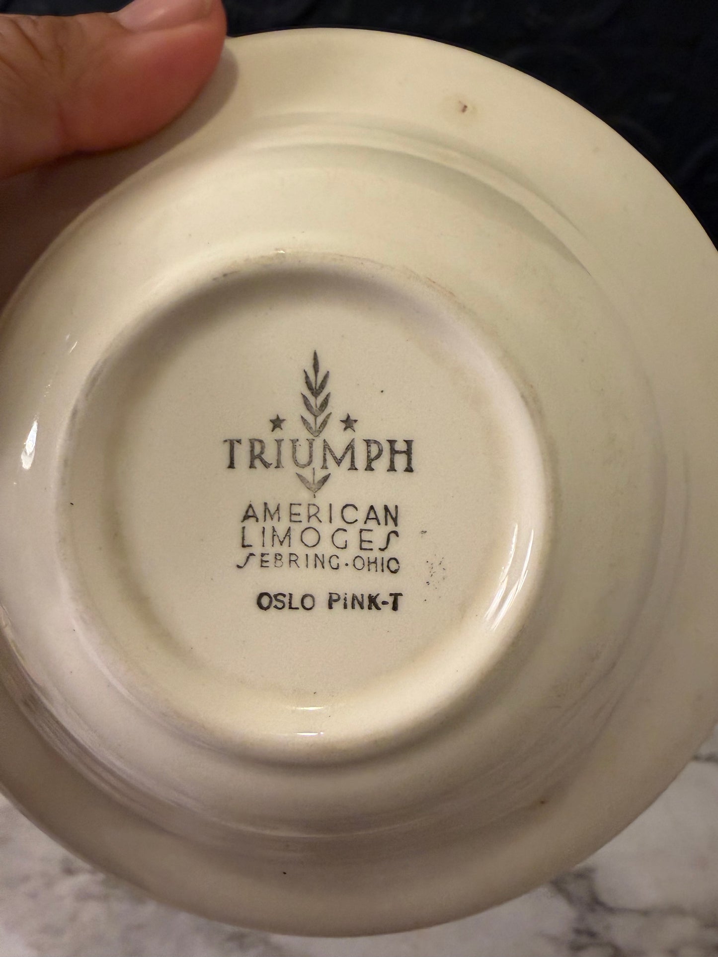 Triumph Small Round Dish
