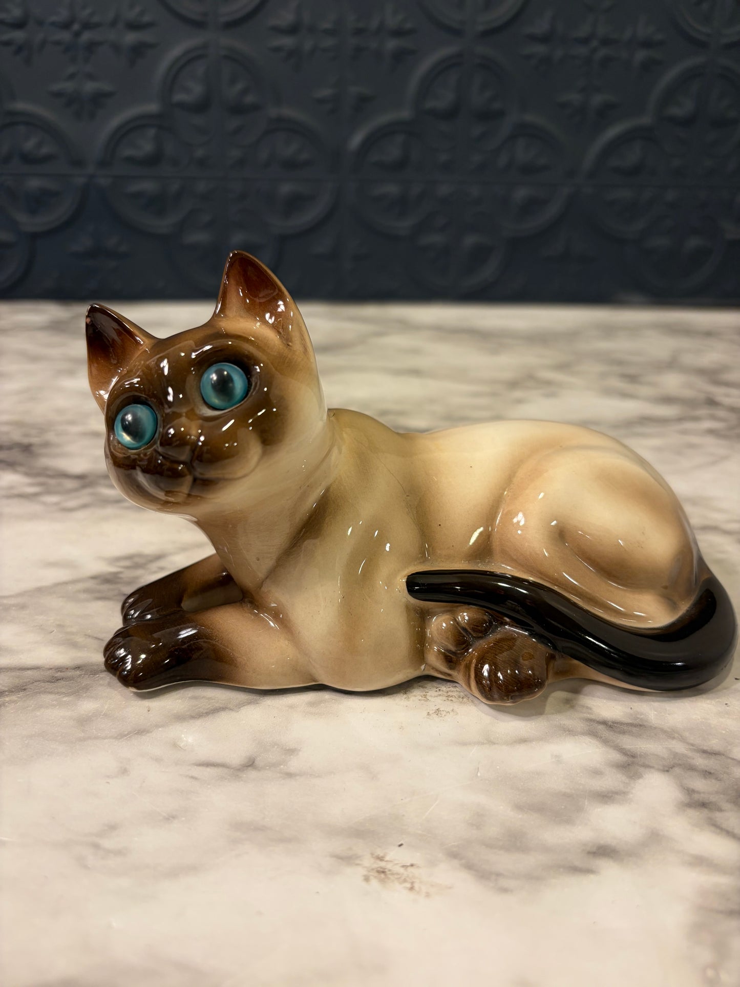 Ceramic Siamese Cat AS IS