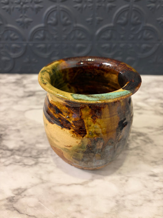 Multi Color Studio Pottery Vase