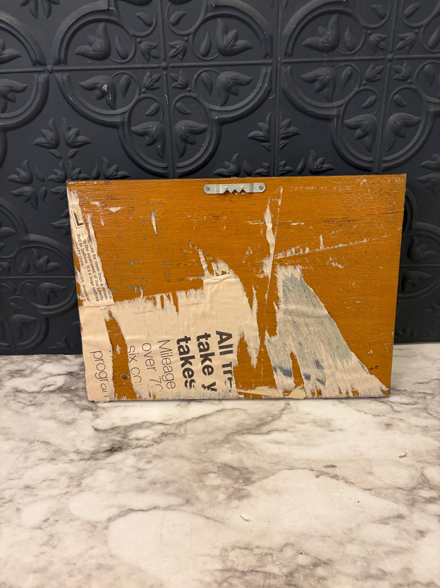 Still Life Print on Wood