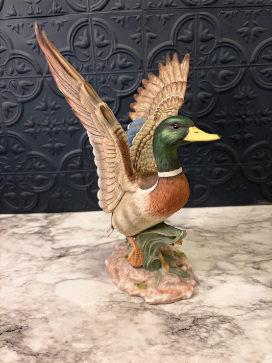 Homco 1984 Mallard Duck Figure