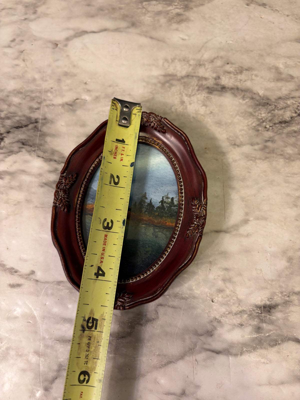 Oval Mini Original Painting by Jessie Serene LaKe