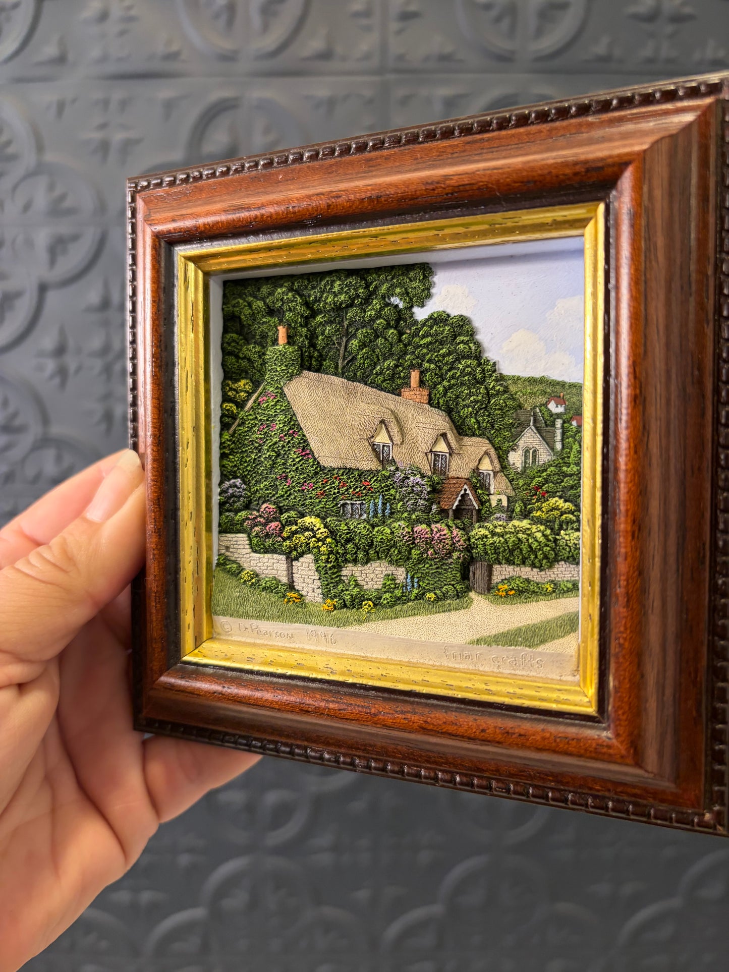 Friar Craft 3D Hand Painted of Cottage