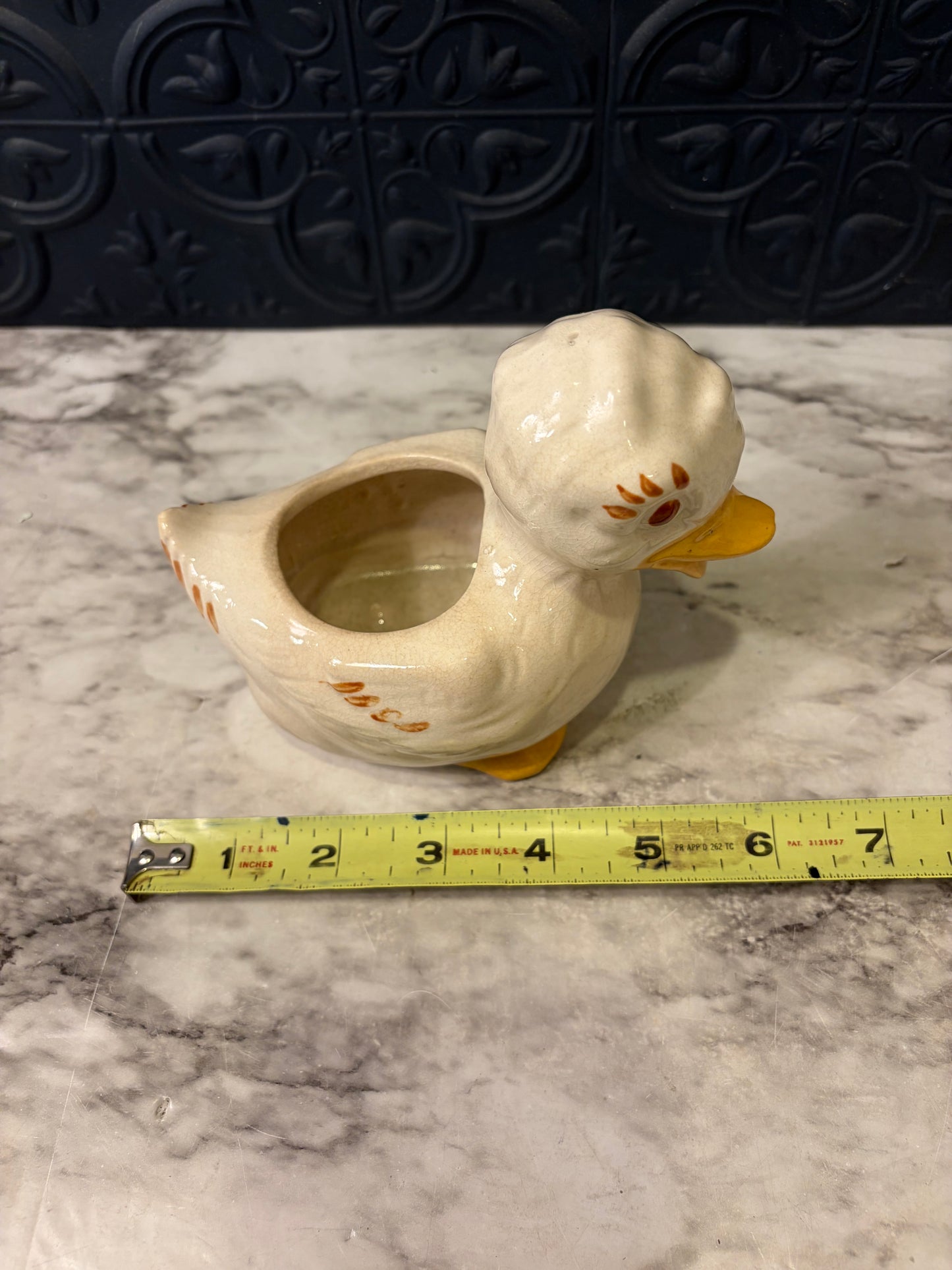 Vintage Duck Planter