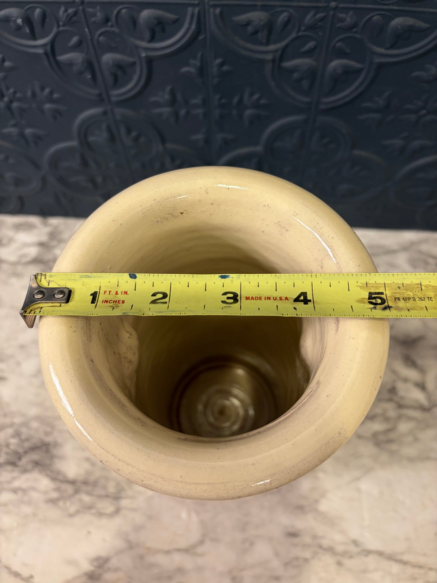 Studio Pottery Stoneware Canister Vase