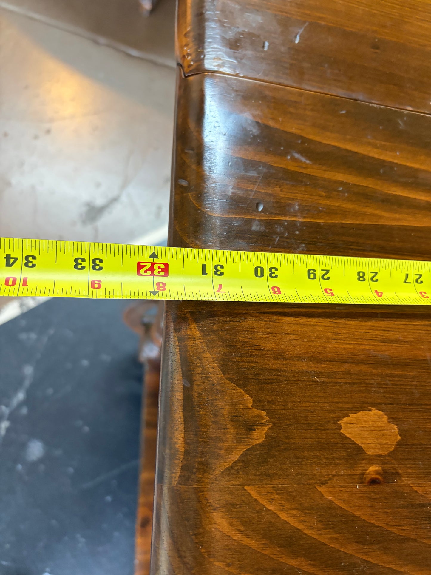 Wood Drop Leaf Tea Serving Cart