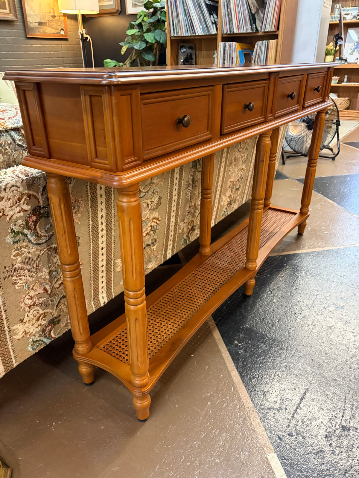 Long Narrow 4 drawer Sofa/Entry Table