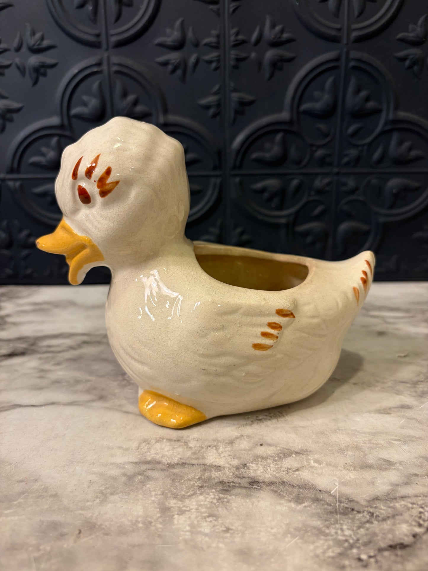 Vintage Duck Planter
