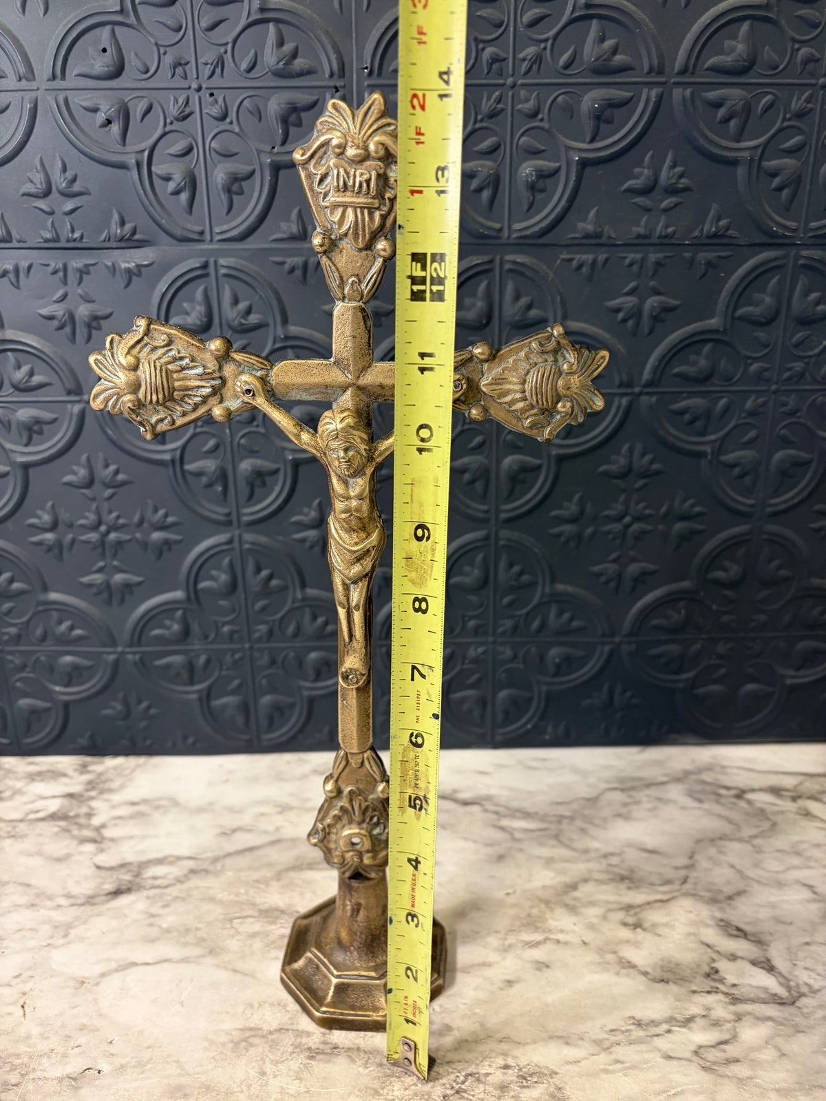 Vintage Standing Cruxifix