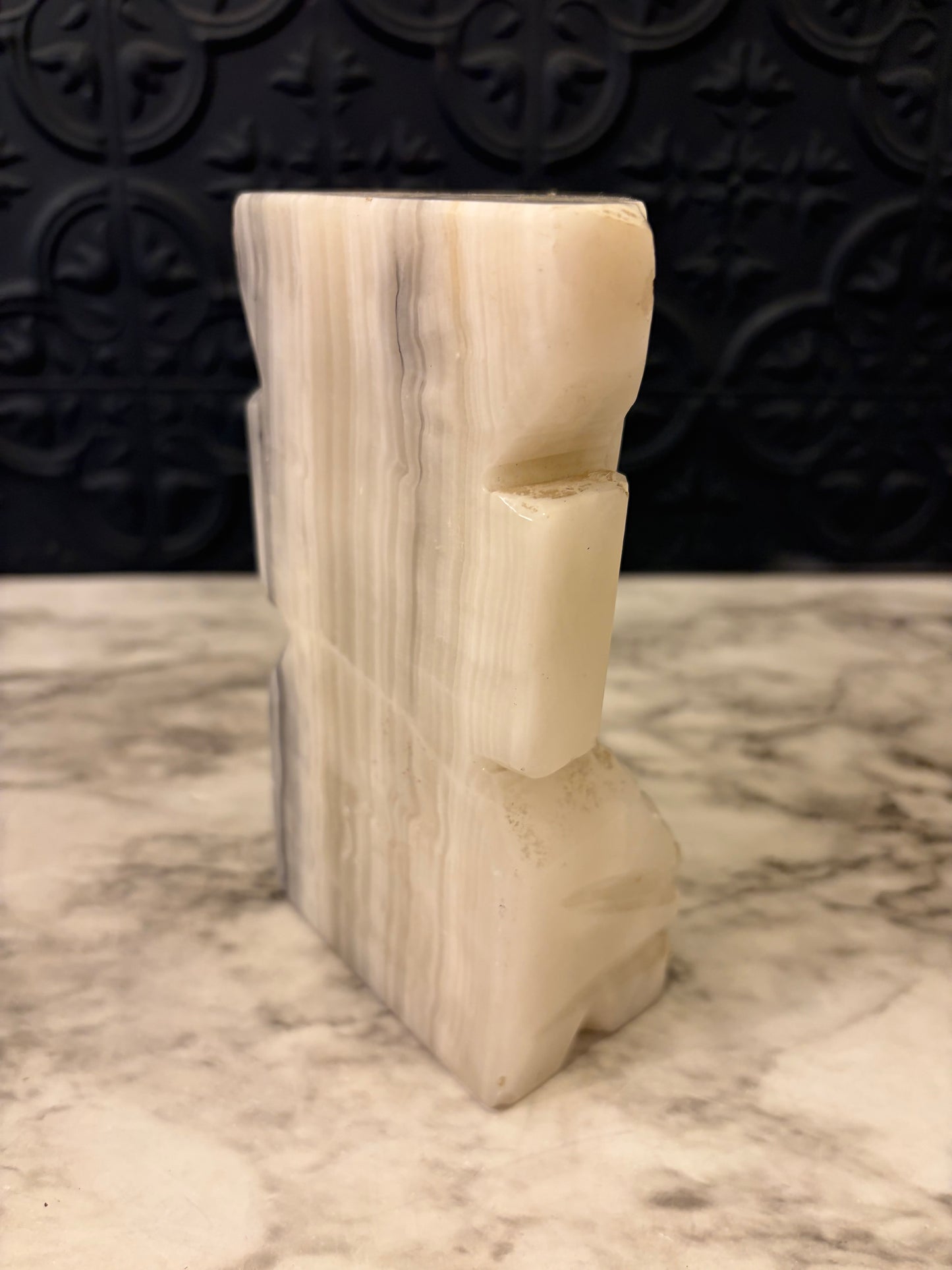 Onyx Tiki Bookend - One