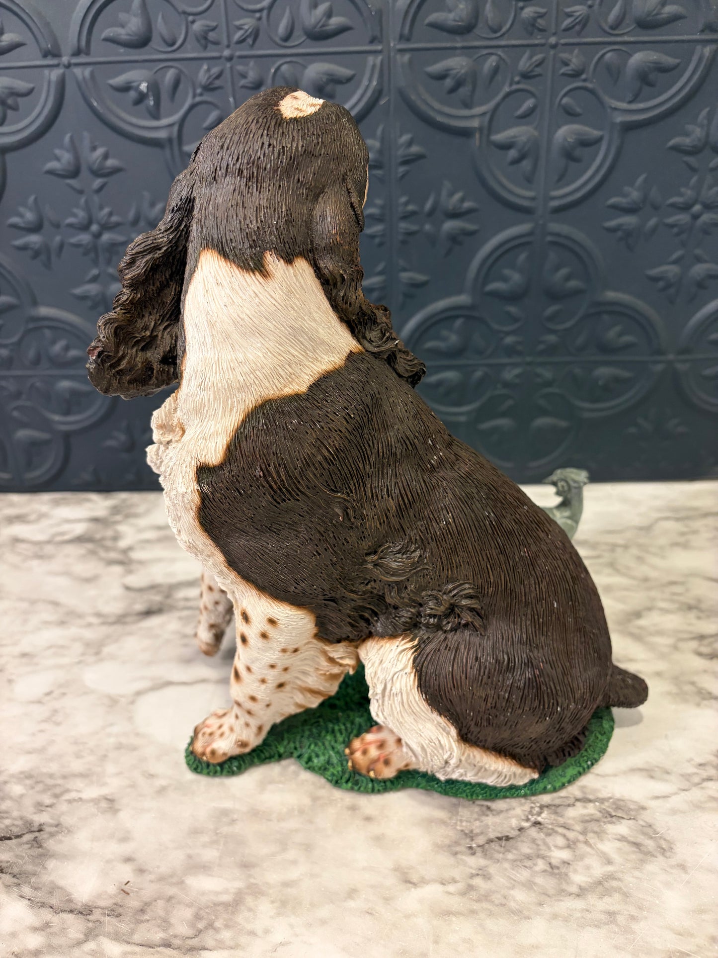 Springer Spaniel Dog Figurine by Stone inc