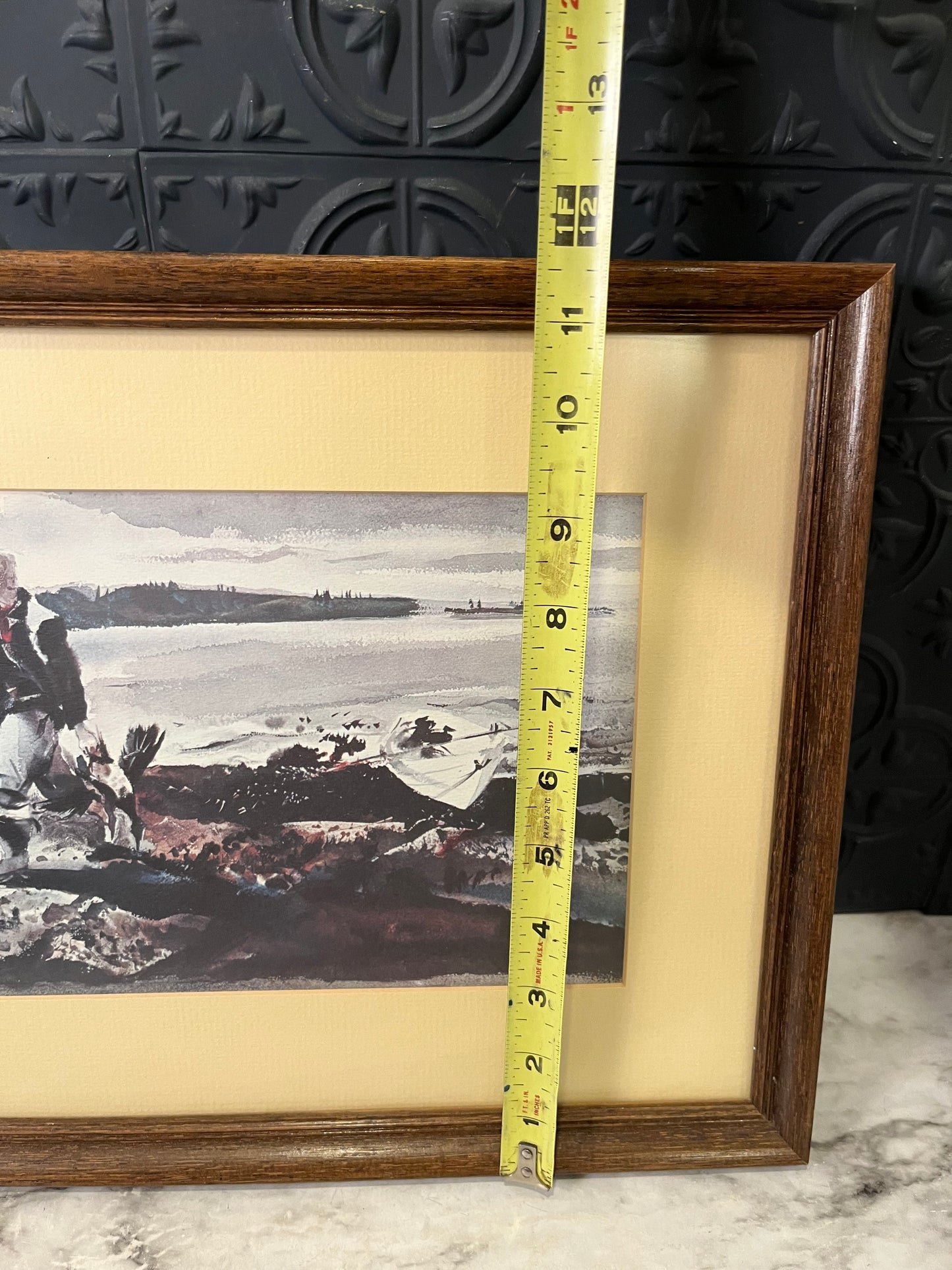 Watercolor Print of Coot Hunter
