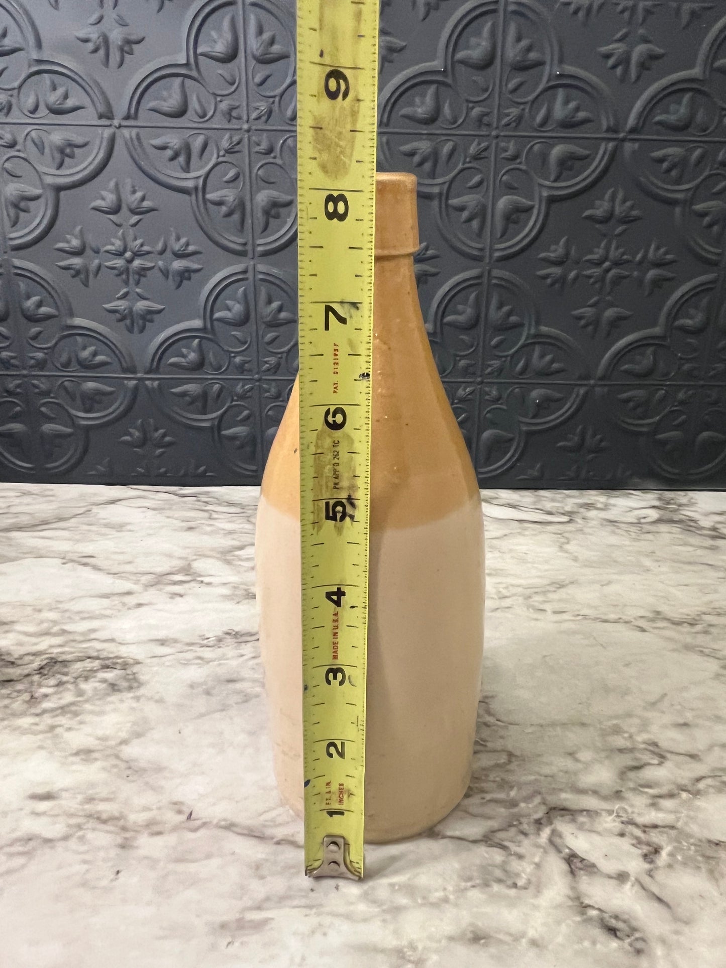 Stoneware Ginger Beer bottle