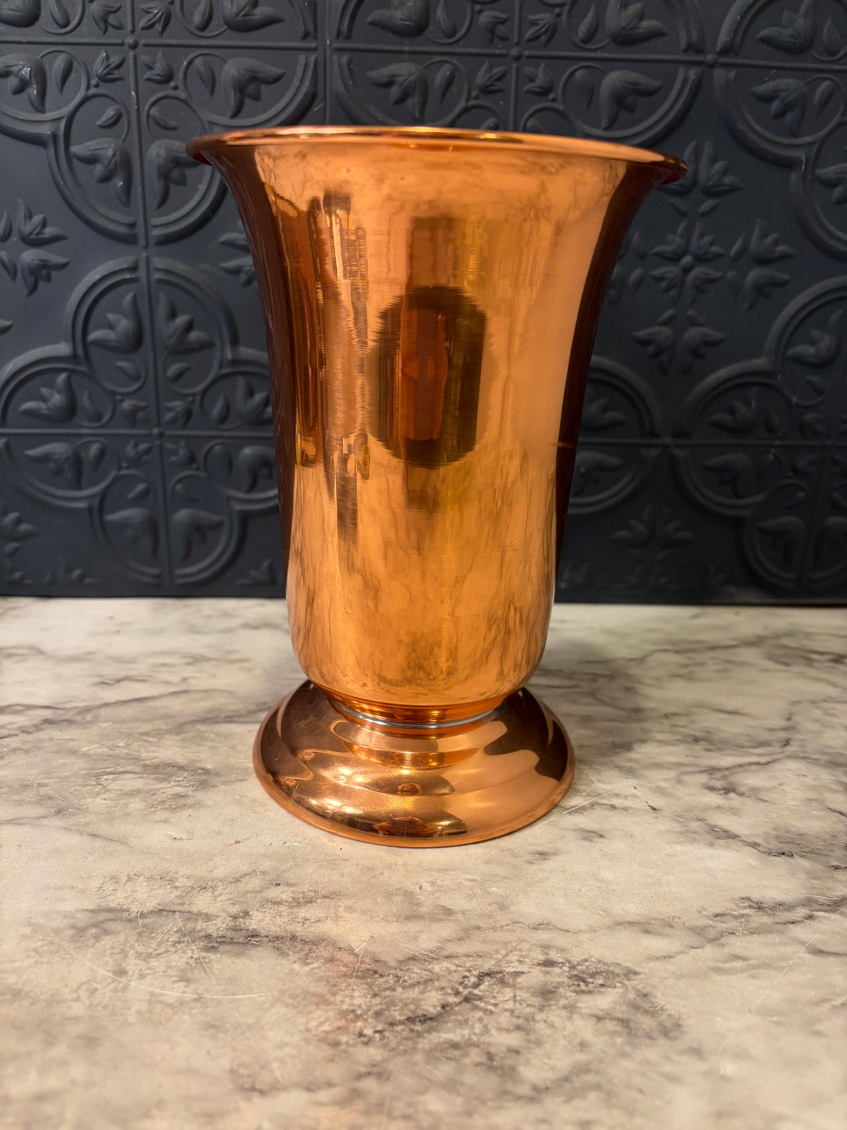 Coppercraft Guilt fluted Vase