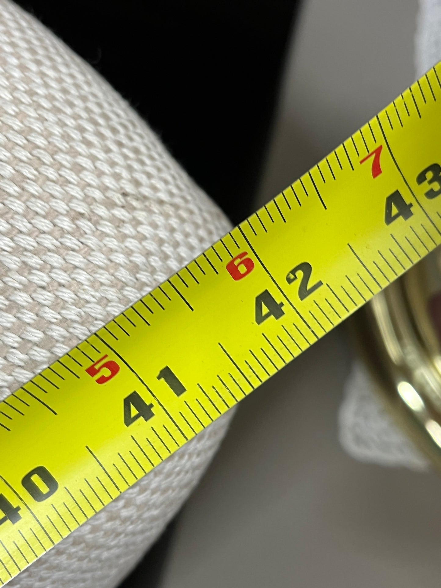 Asymetrical Cream Shell Chair