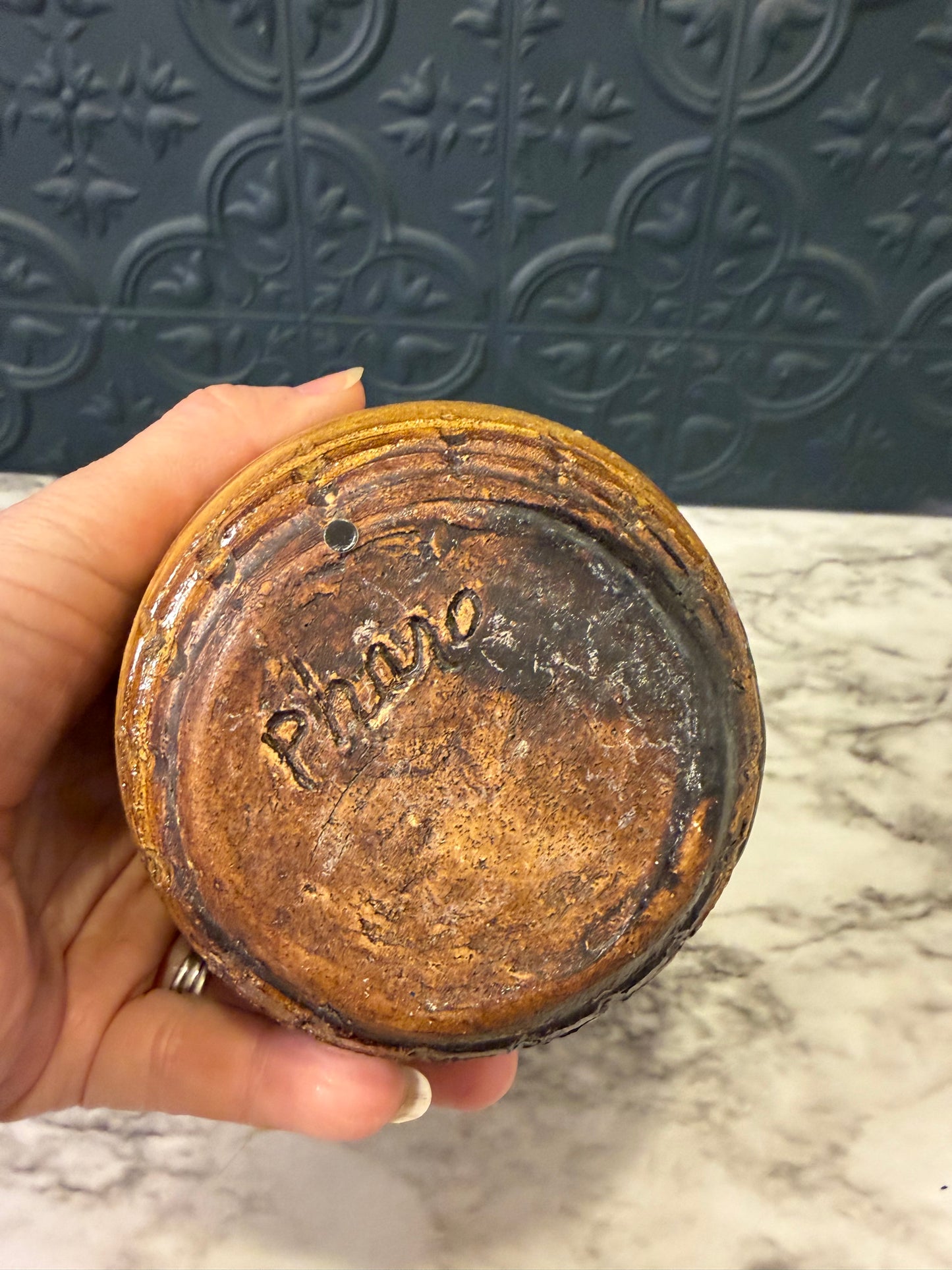 Multi Color Studio Pottery Vase