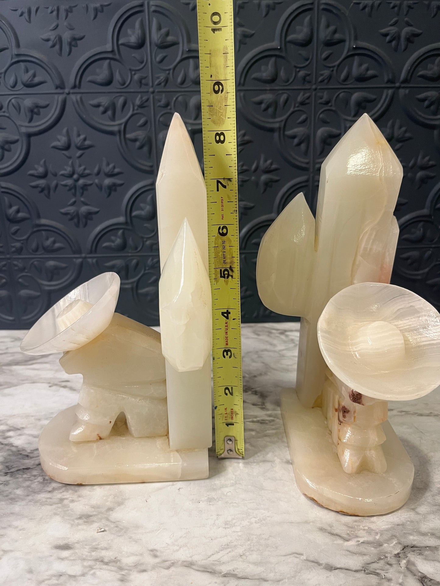 Onyx Siesta Bookends x 2 Large