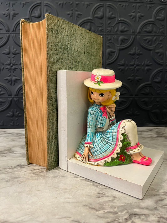 Vintage Earl Bernard Girl Bookend