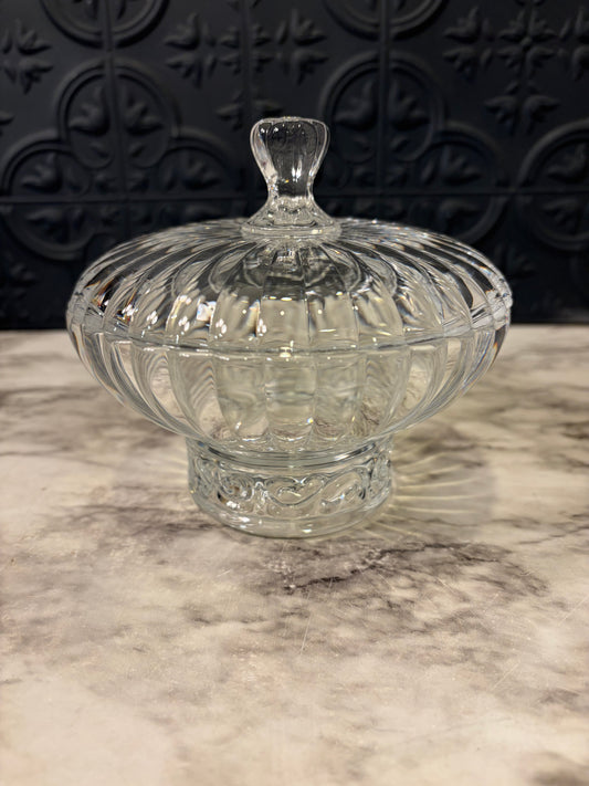 Lead Crystal Candy Dish Cristal D'Argques