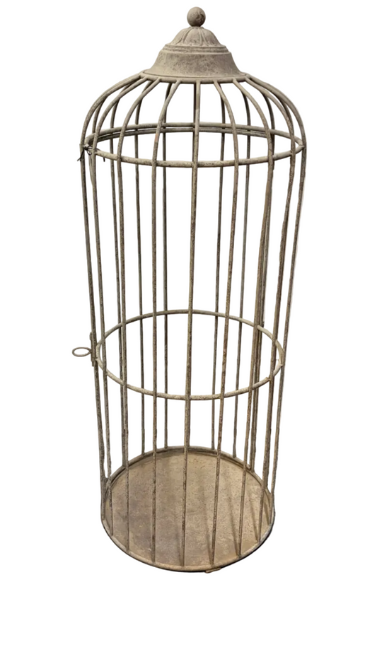 Outdoor Metal Birdcage Decor