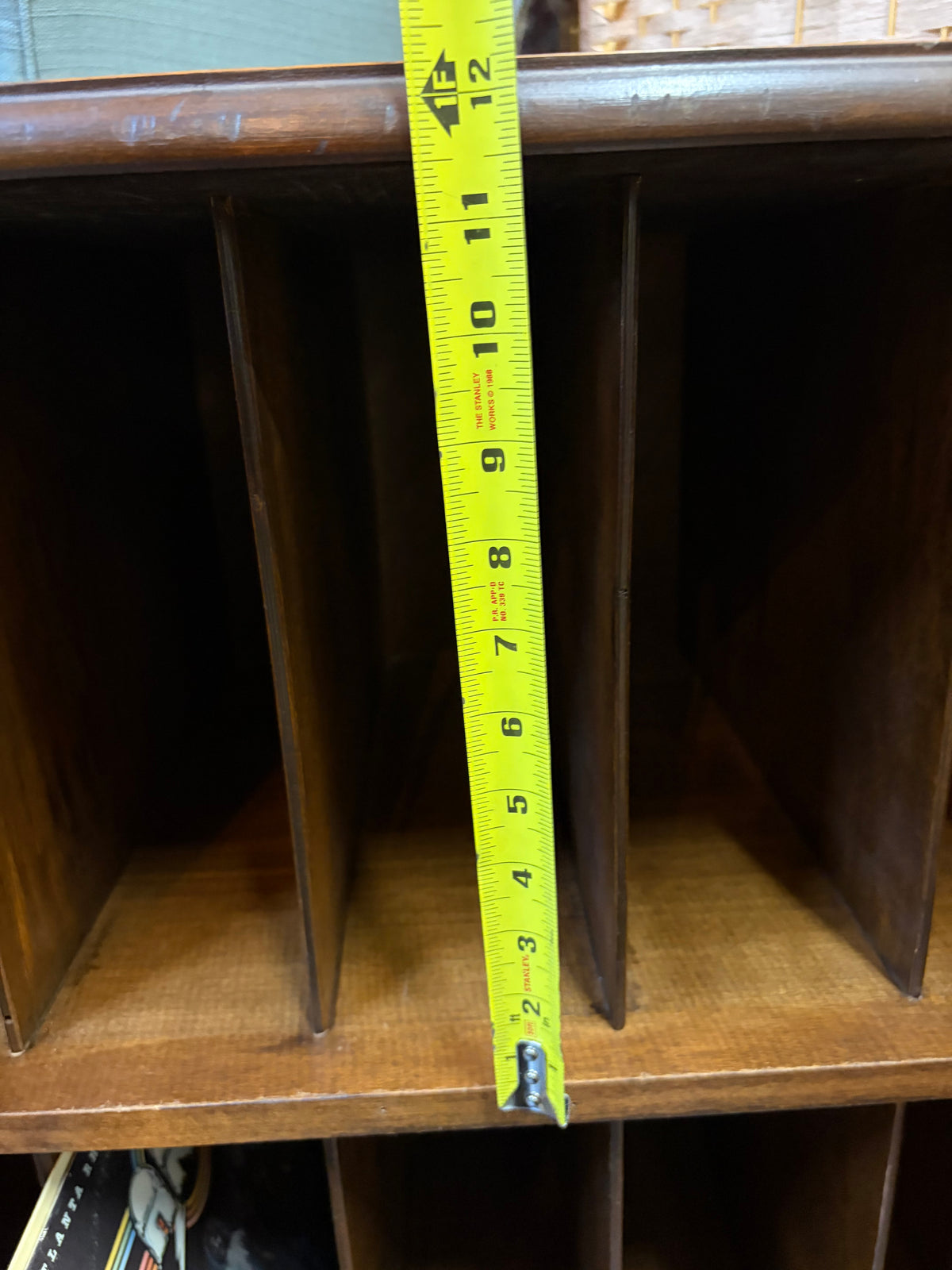 Mid Century Record Cabinet 30 x 24.5