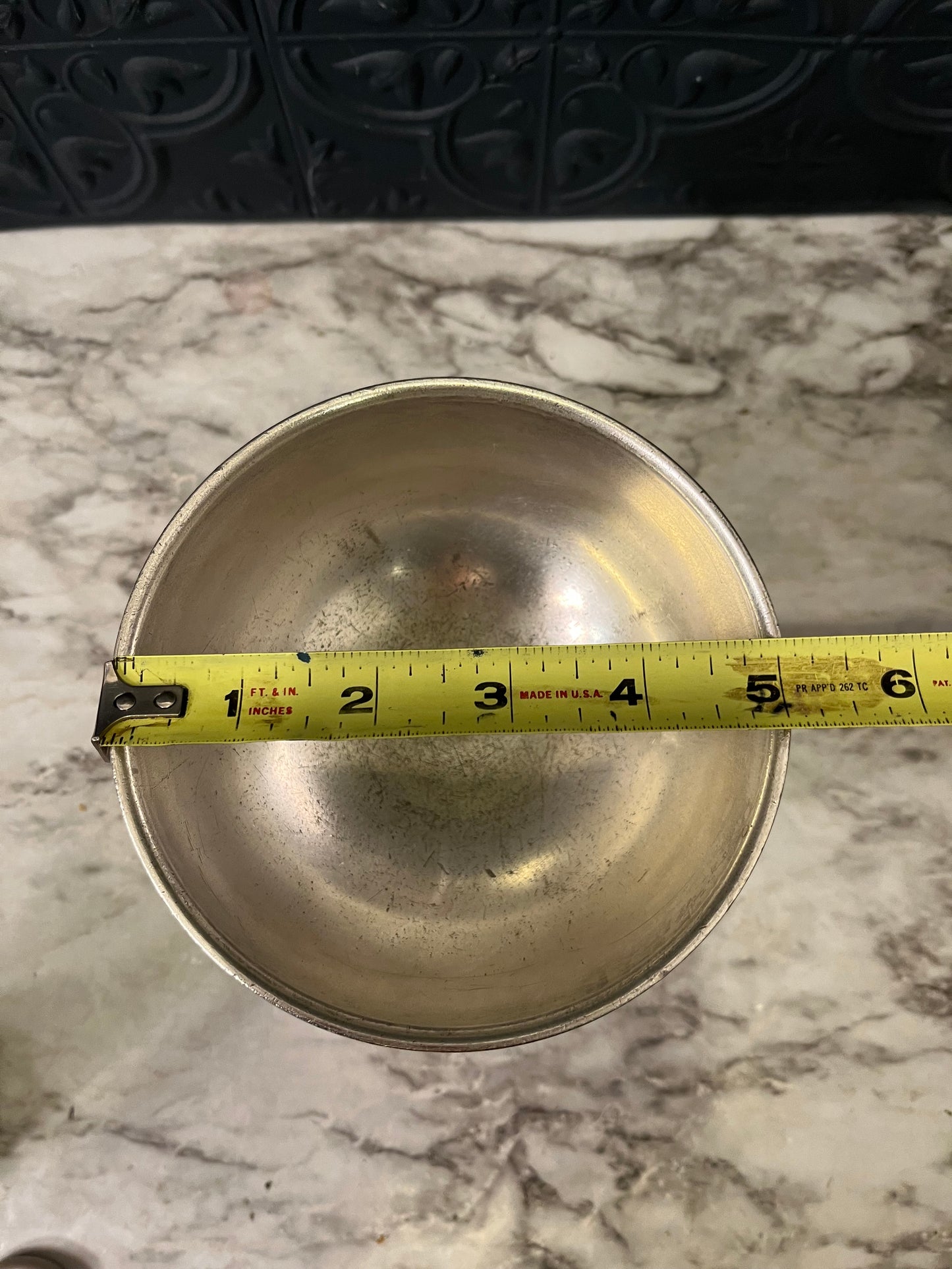 Wear Brite Nickel Silver Pedestal Bowl