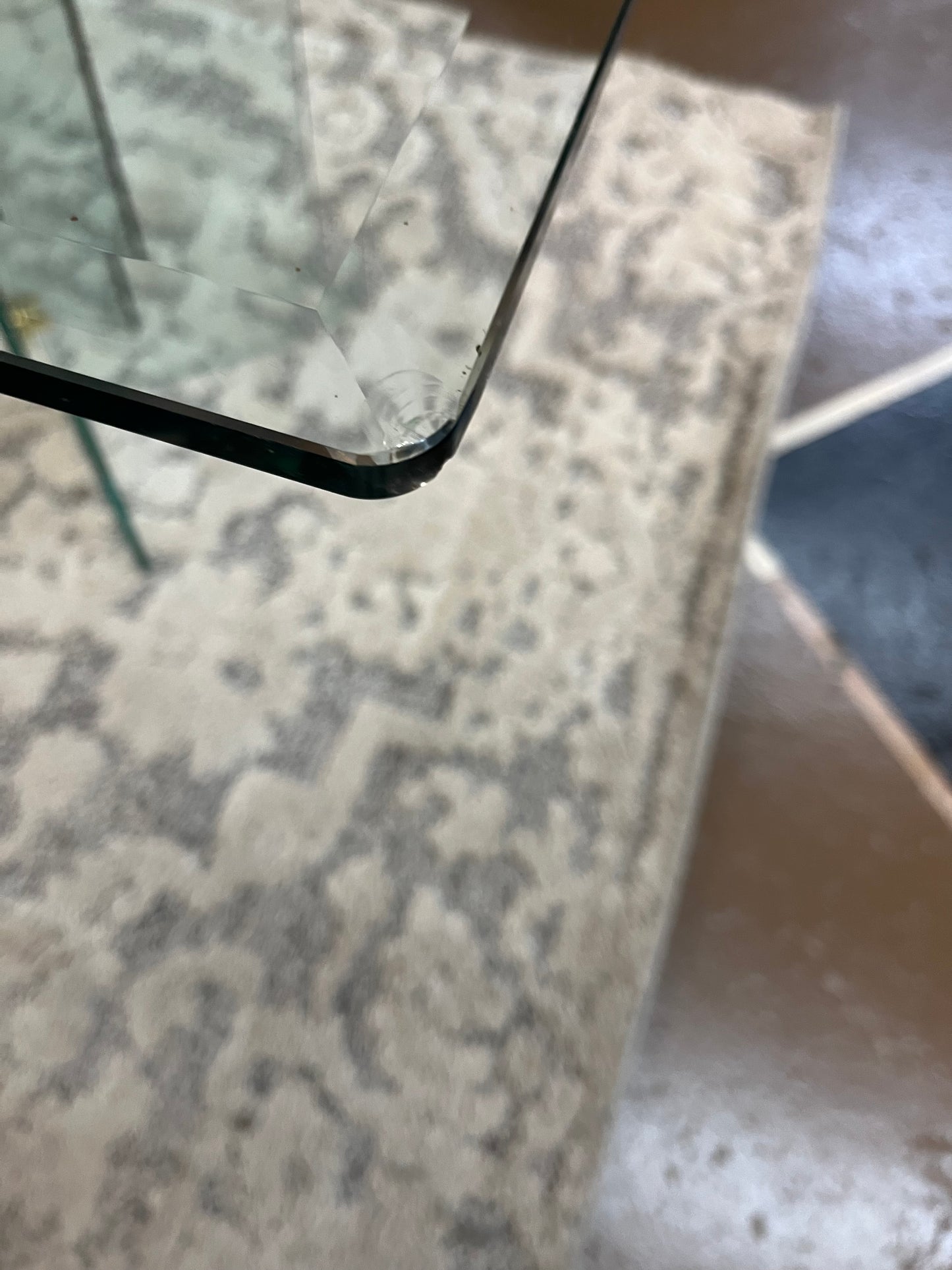 Post Modern Glass Dining Table