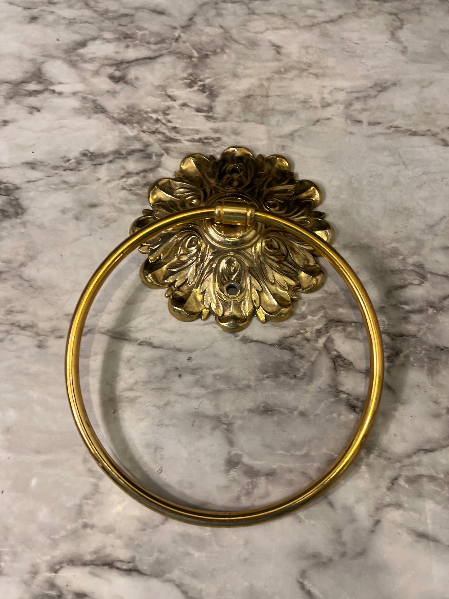 Brass Towel Ring