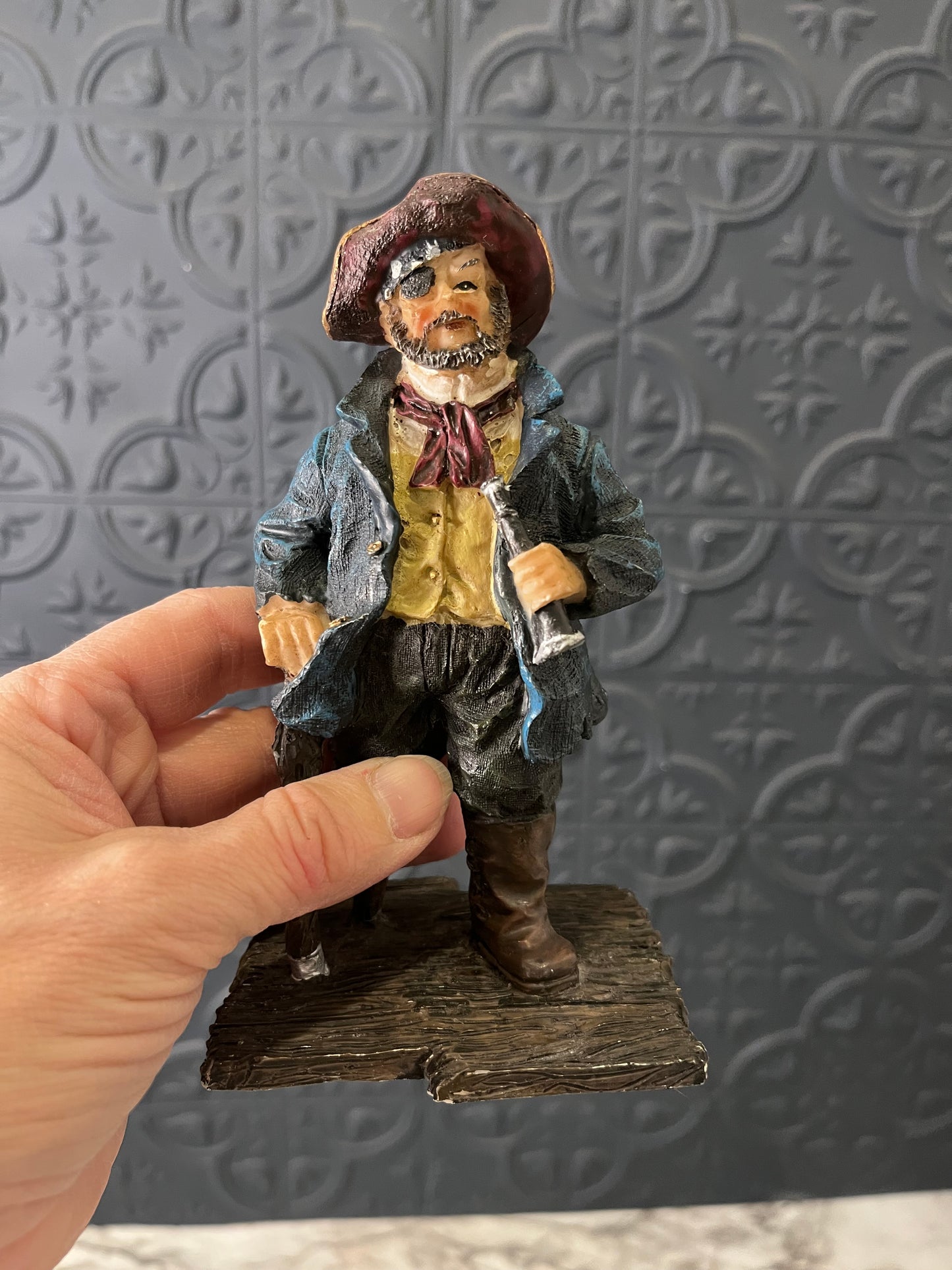 Vintage K's Collection Pirate Captain Figure
