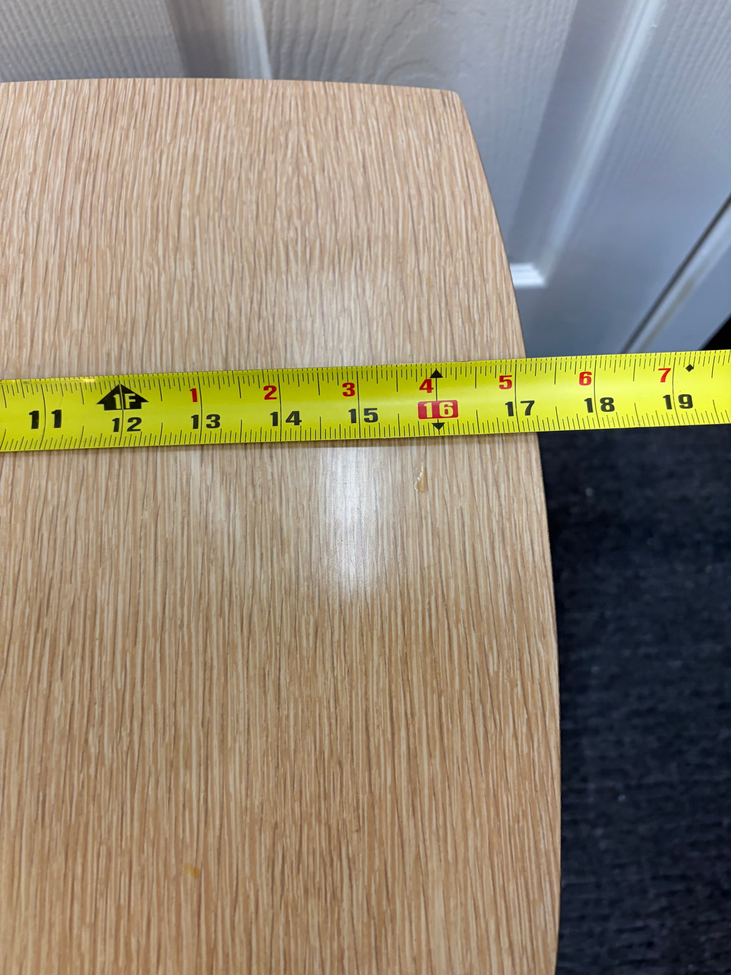 Blonde Two Tier Table