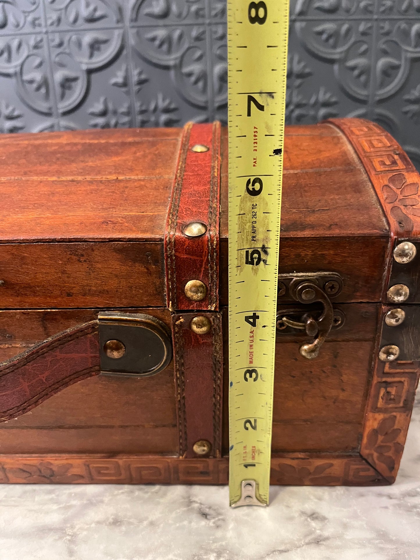 Wood Chest 14" treasure box