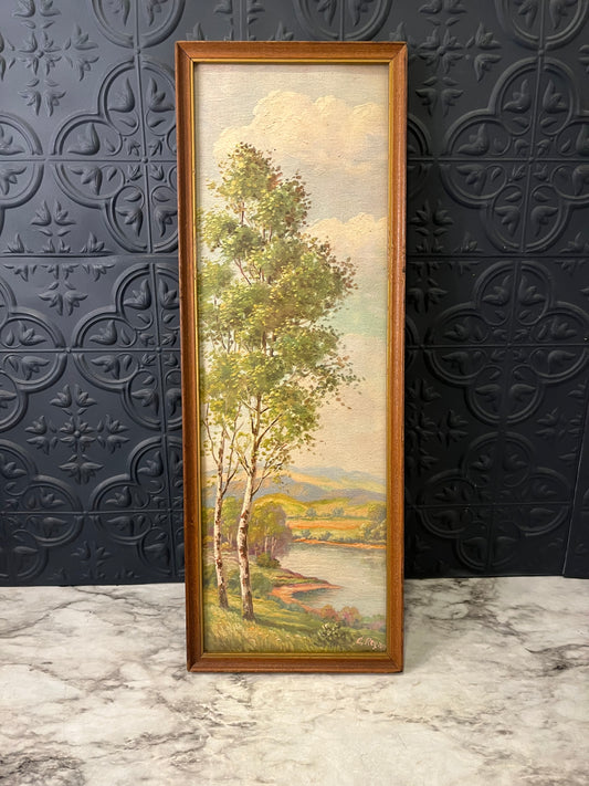 C Regan Framed Season Print Summer