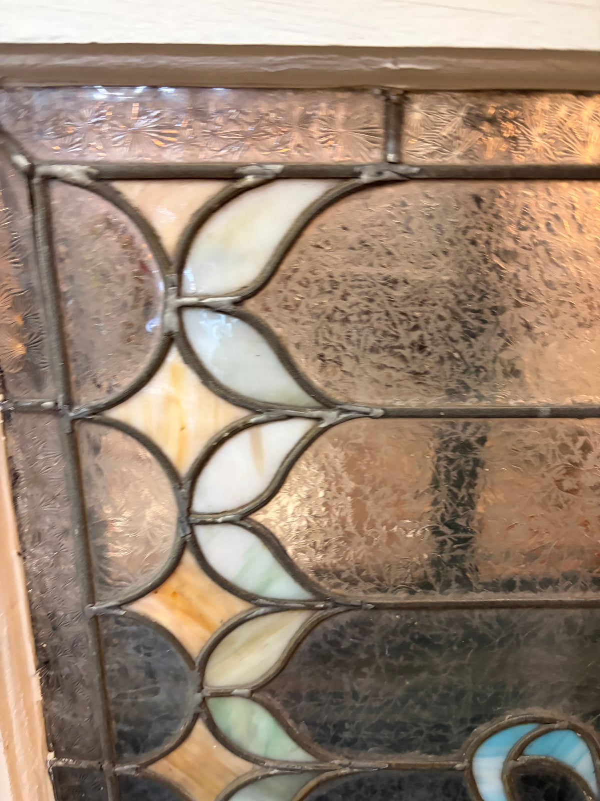 Leaded Stained Glass Panel