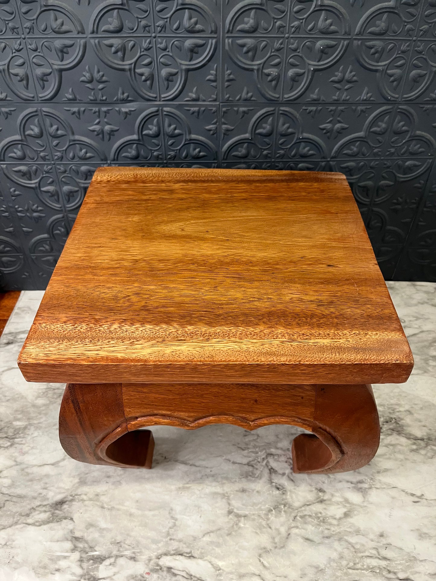 Wooden Opium/stool/plant Stand