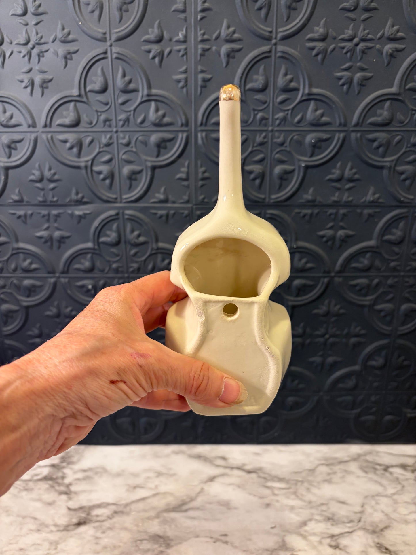Moyer Ceramic Violin Vase