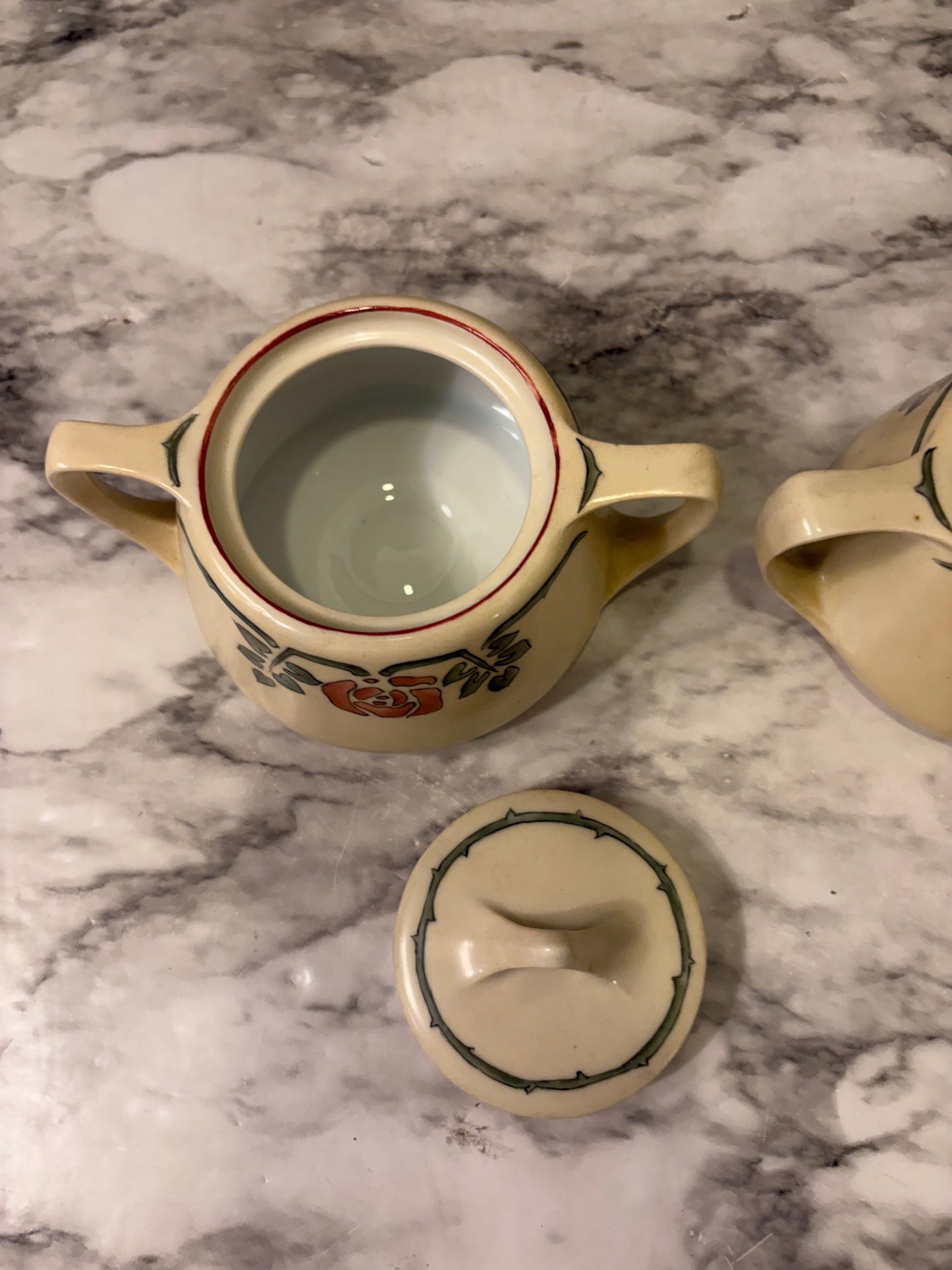 Cream and Sugar German Set
