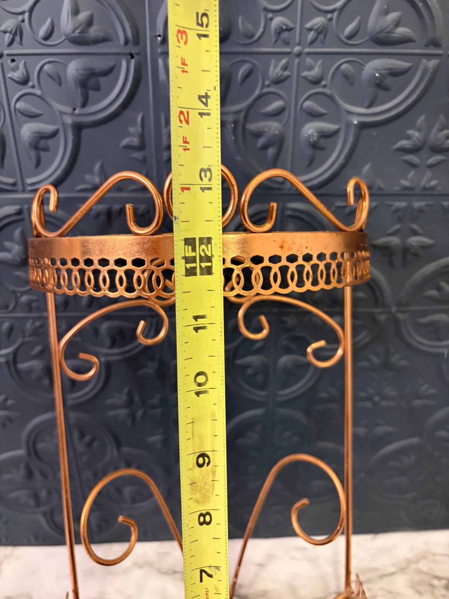 Treasure Craft Copper Wall Planter