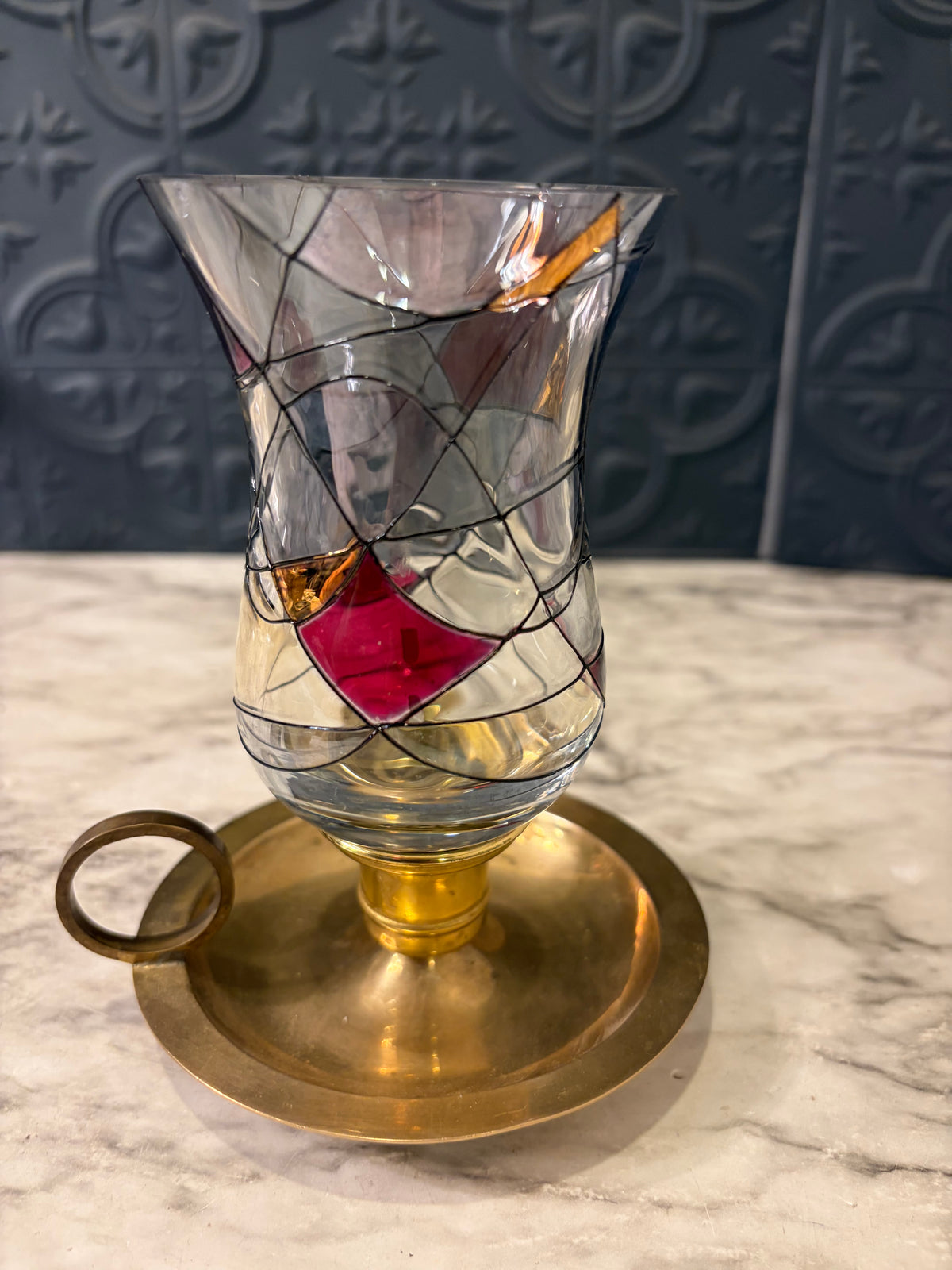 Partylite Votive on Chamberstick 5.5"