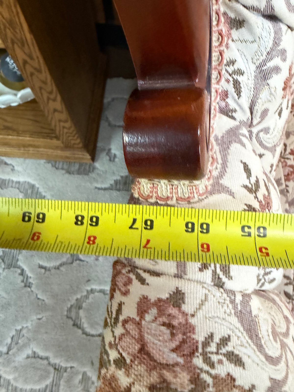 Vintage Kimball Floral Settee