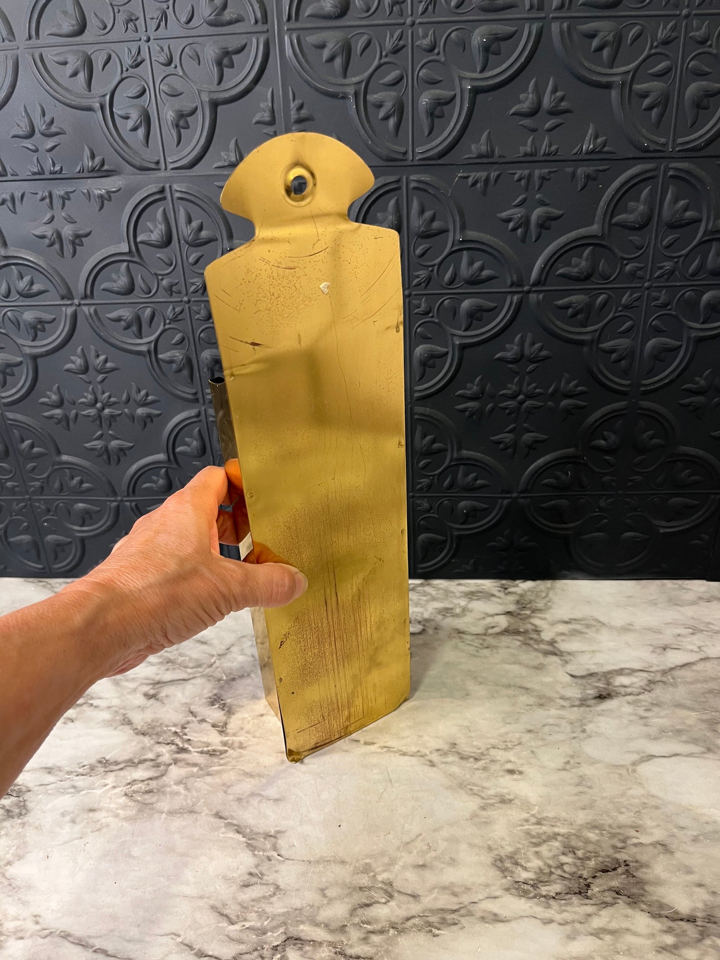 Brass Matchstick Holder Rectangle
