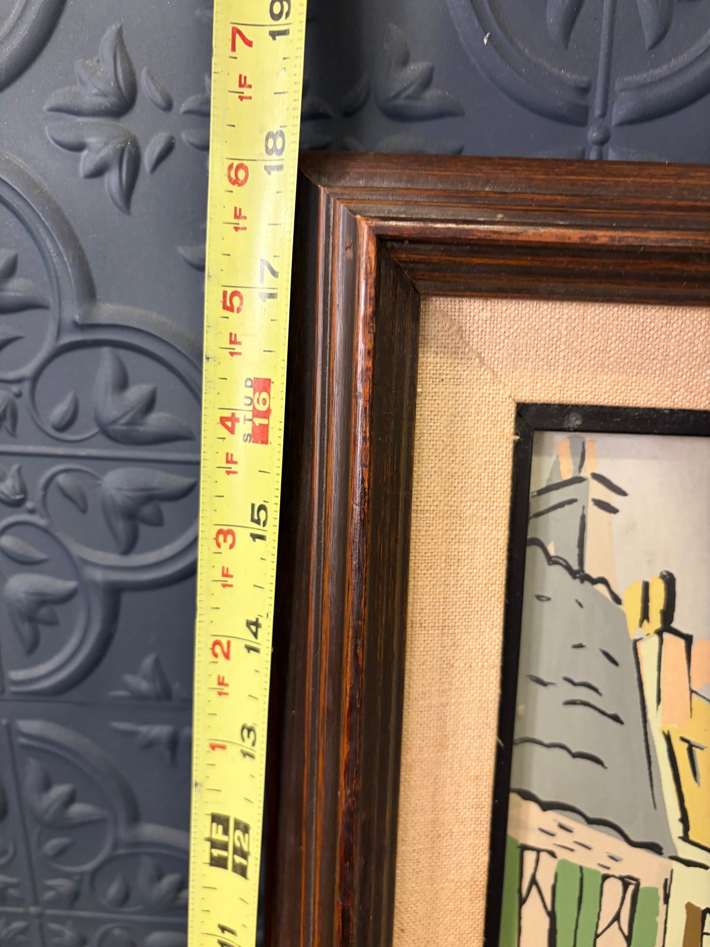 Print by Morel Framed
