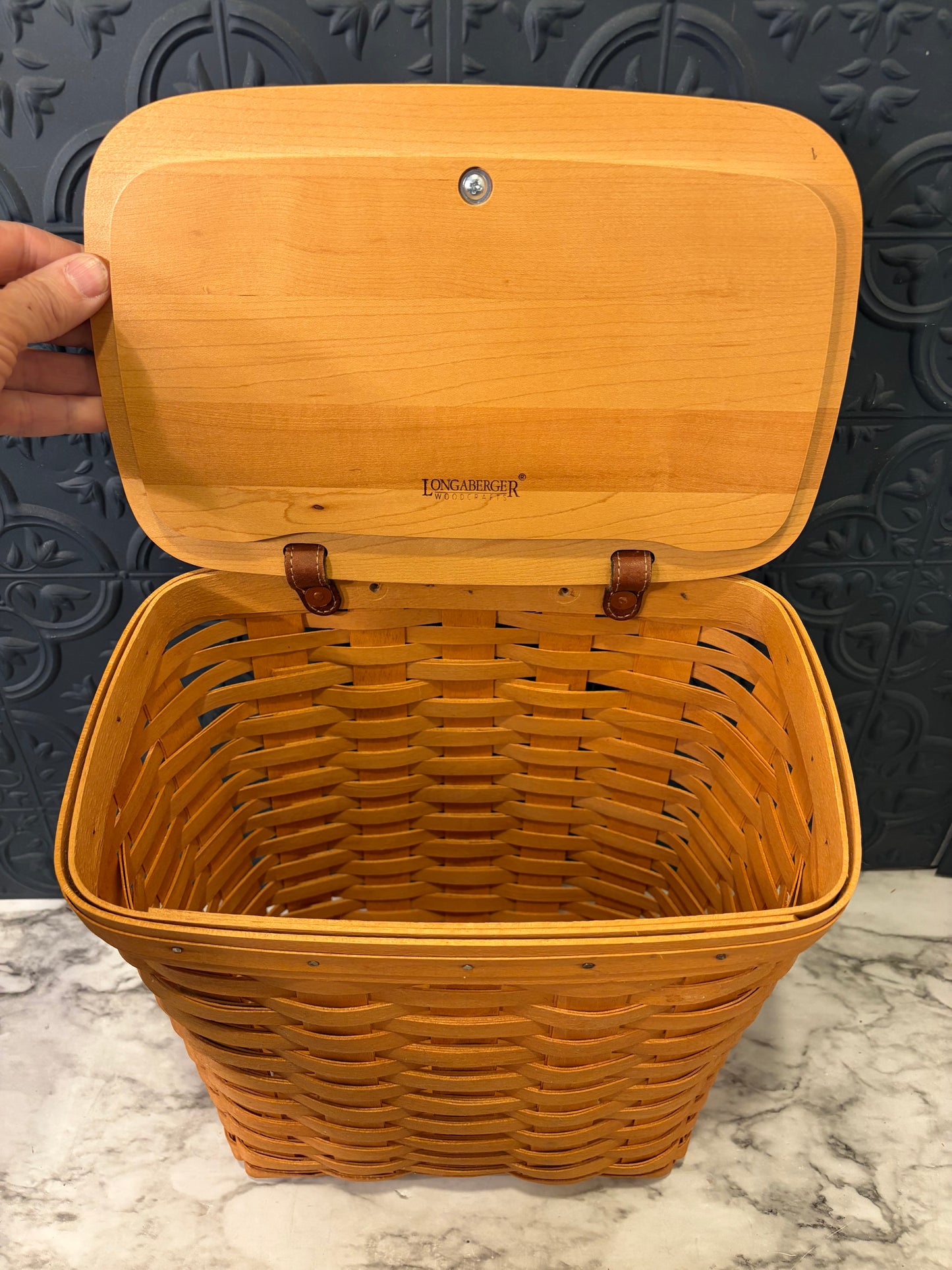 Longaberger Hanging Wall Basket